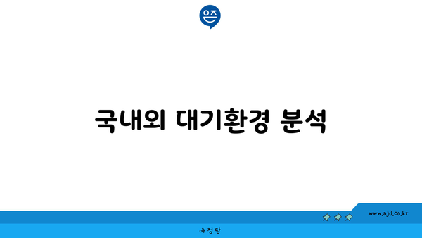 국내외 대기환경 분석